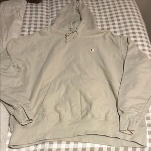 NWOT Champion Men's Light Tan Hoodie- Size XXL